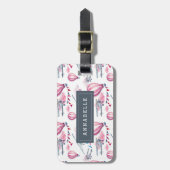 Aan- en uitweg bagagelabel (Voorkant verticaal)