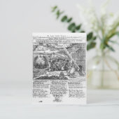 Aan God, ter nagedachtenis van zijn dubbele Leveri Briefkaart (Staand voorkant)