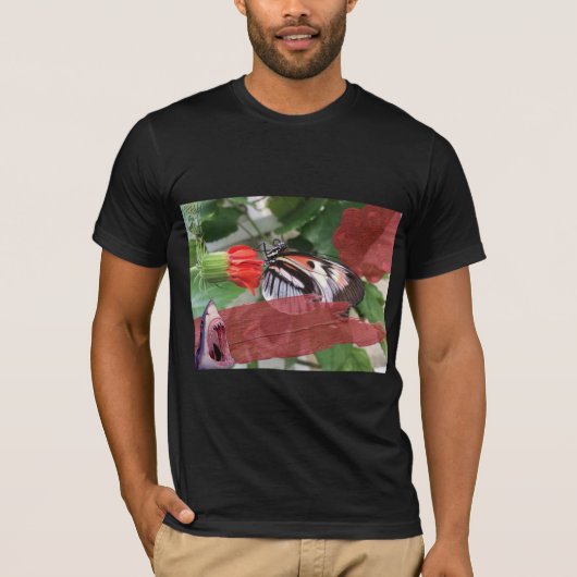 $ $ $ $ $ aan harten en oud Engels T-shirt (Voorkant)