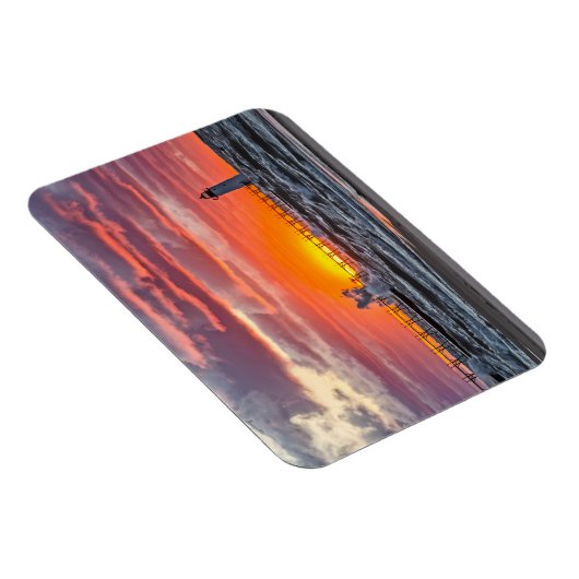 Aan het begin van de zonsondergang magneet (Rechterzijde)