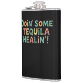 Aan het doen van wat Tequila genezing Heupfles (Links)