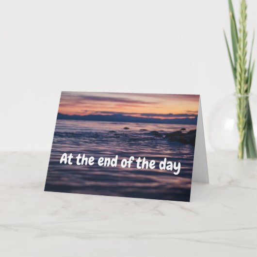 Aan het eind van de dag staan we op dezelfde pagin kaart (Voorkant)