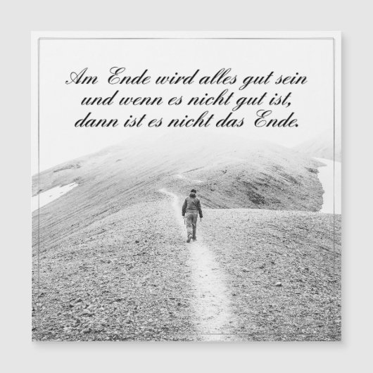 Aan het einde komt alles goed (Voorkant)