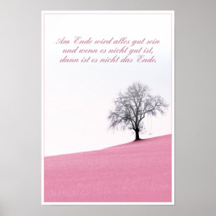 Aan het einde komt alles goed poster