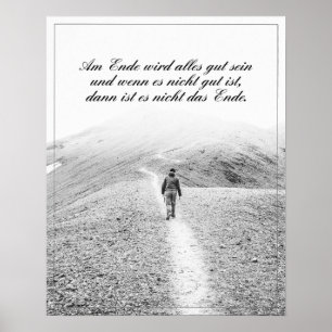 Aan het einde komt alles goed poster