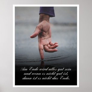 Aan het einde komt alles goed poster