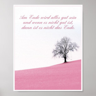 Aan het einde komt alles goed poster