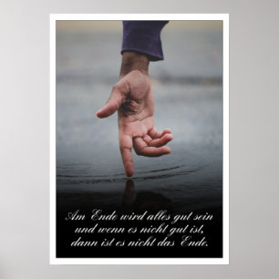 Aan het einde komt alles goed poster