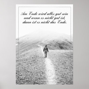 Aan het einde komt alles goed poster