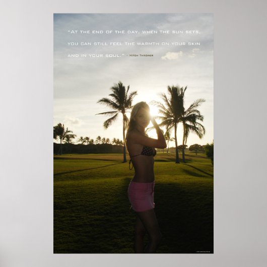 Aan het einde van de dag poster (Voorkant)