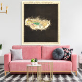 Aan het einde van de derde Punische Oorlog 146 BC Canvas Afdruk (Insitu (Woonkamer))