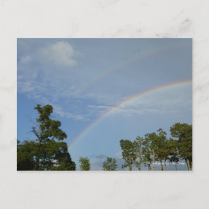 Aan het einde van de regenboog briefkaart