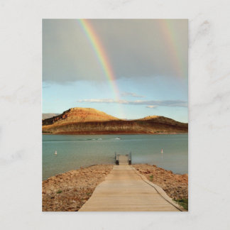 Aan het einde van de regenboog briefkaart