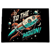 aan het maanraketschip groot cadeauzakje (Voorkant)