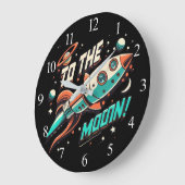  aan het maanraketschip grote klok (Hoek)