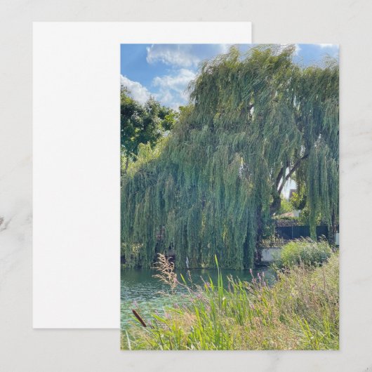 Aan het meer (Voorkant / Achterkant)