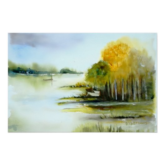 Aan het Meer Perfect Poster (Voorkant)