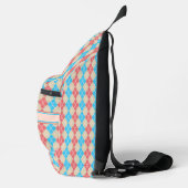 Aan het strand Argyle Sling Bag (Rechts)