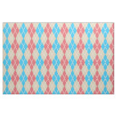 Aan het strand Argyle stof (Fat Quarter)