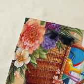 Aan het strand Berner Bliss: Koele Hond met Zonneb Strandlaken (In situ)