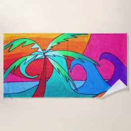 Aan het strand - Strandlaken