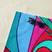 Aan het strand - Strandlaken (In situ)