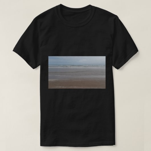 Aan het strand ten zuiden van PADRE Island T-shirt (Design voorkant)
