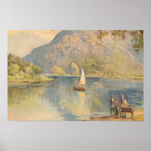 Aan het Upper Lake, Killarney Poster (Voorkant)