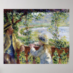 Aan het water - Pierre-Auguste Renoir - 1880 Poster