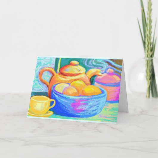 Aan je denkend van ver weg kaart (Voorkant)