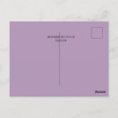 Aan jou denken briefkaart (Achterkant)