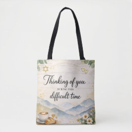Aan jou denken in deze moeilijke tijd tote bag