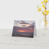 AAN JOU DENKEN ! KAART (Gele Bloem)