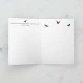 Aan jou denken: schattige witte kat kaart (Binnen)