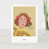 Aan jou denkend kaart (Achterkant)