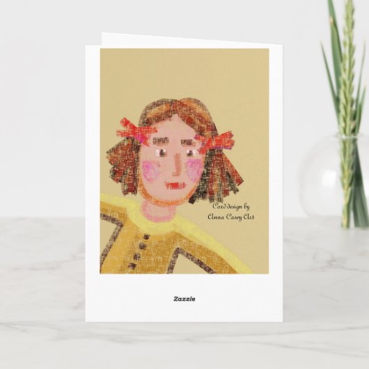 Aan jou denkend kaart (Achterkant)