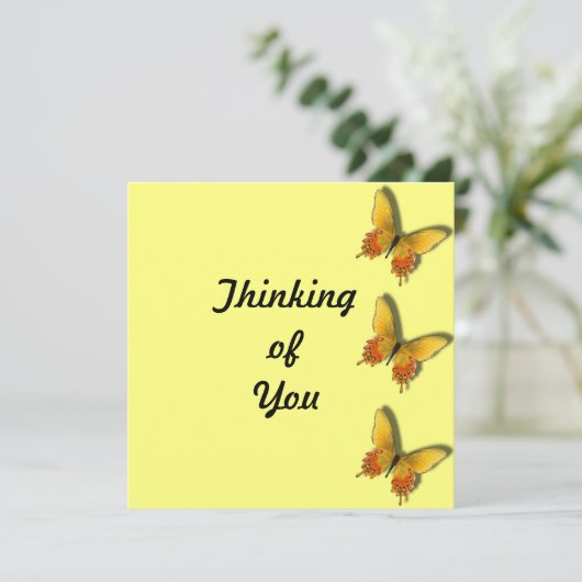 Aan Jou Denkend Kaart (Staand voorkant)