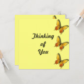 Aan Jou Denkend Kaart (Voorkant / Achterkant in situ)