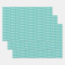 Aan Jouw naam Moderne Verkennende Munt Groene Wrap