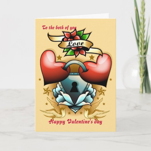 Aan jullie beiden feestdagen kaart (Voorkant)