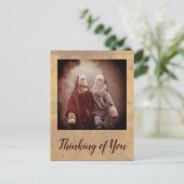 Aan jullie twee lappenpopvriendjes briefkaart (Staand voorkant)