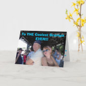 Aan Koelste Grampa OOIT!!! Kaart (Gele Bloem)