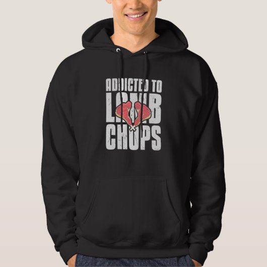 Aan Lamb Chops Chop Lamb Hoodie (Voorkant)