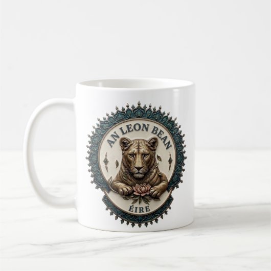 Aan Leon Bean. Ierland mok (Links)