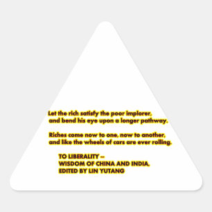 AAN LIBERALITY Gele Red2 Woorden om van jGibne te Sticker