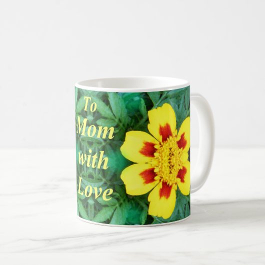 Aan mam met liefde koffiemok (Voorkant rechts)