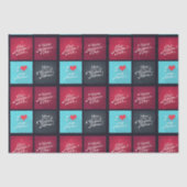 Aan mama met liefde tissuepapier (Voorkant)