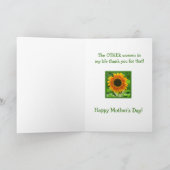 Aan mama van volwassen zoon: "Ik ben een beter Man Kaart (Binnen)