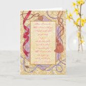 "Aan Mamma, de Kaart van het Moederdag van van Uw (Gele Bloem)