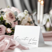 "Aan Matron of Honor op mijn bruiloft" Bericht Kaa Bedankkaart